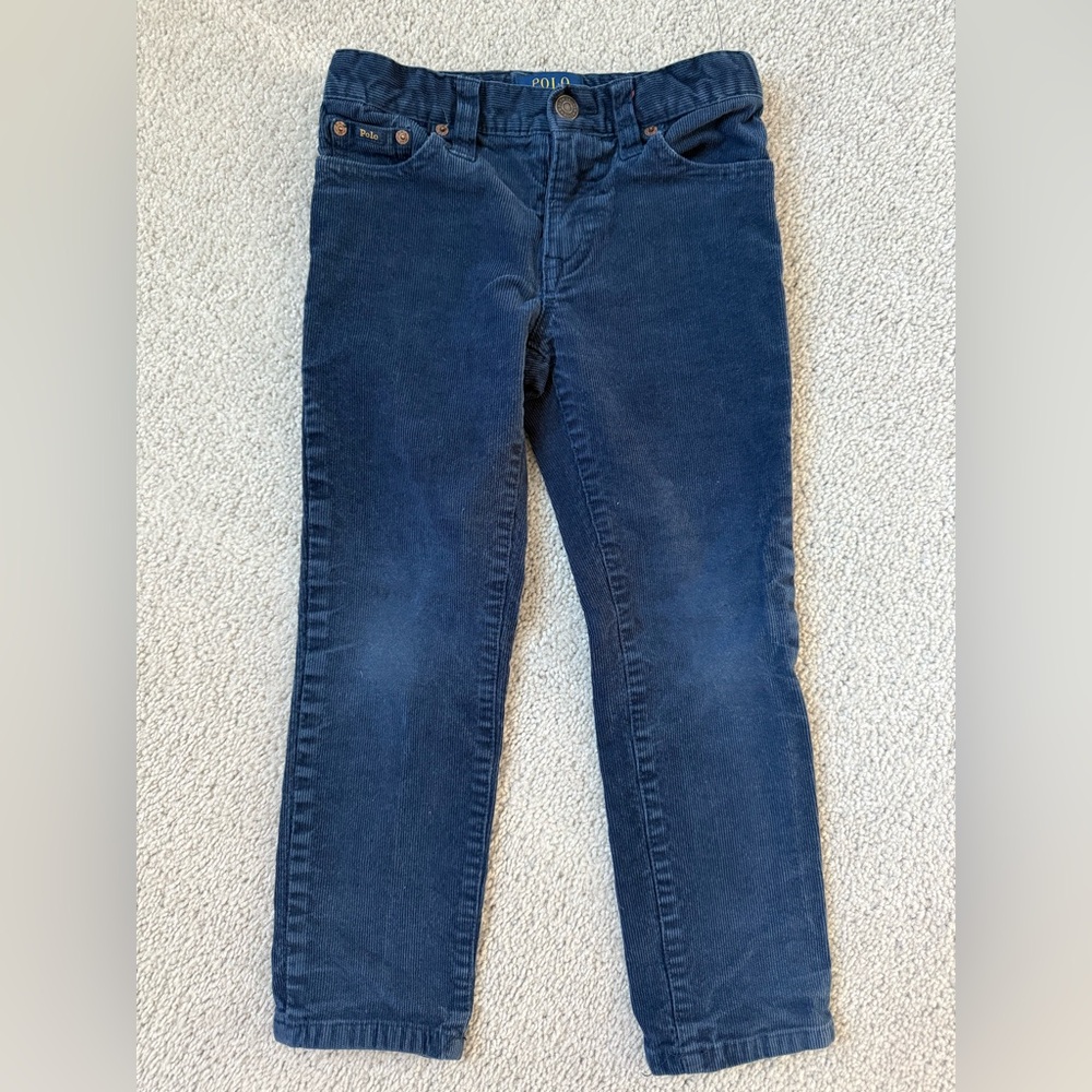Ralph Lauren Navy Corduroy Pants - kids size 4T